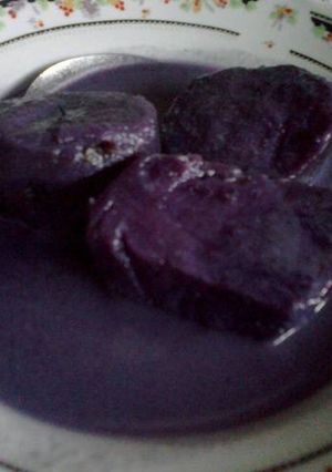 Foto resep kolak ubi ungu