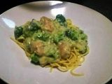 Spaghetti Saus Putih
