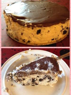 Foto resep Cookies & Cream Cheesecake (oreo style)