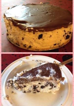 Foto resep Cookies & Cream Cheesecake (oreo style)