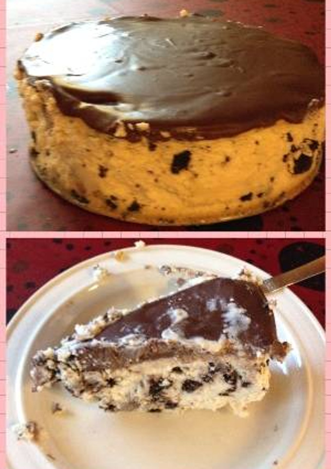 Foto resep Cookies & Cream Cheesecake (oreo style)