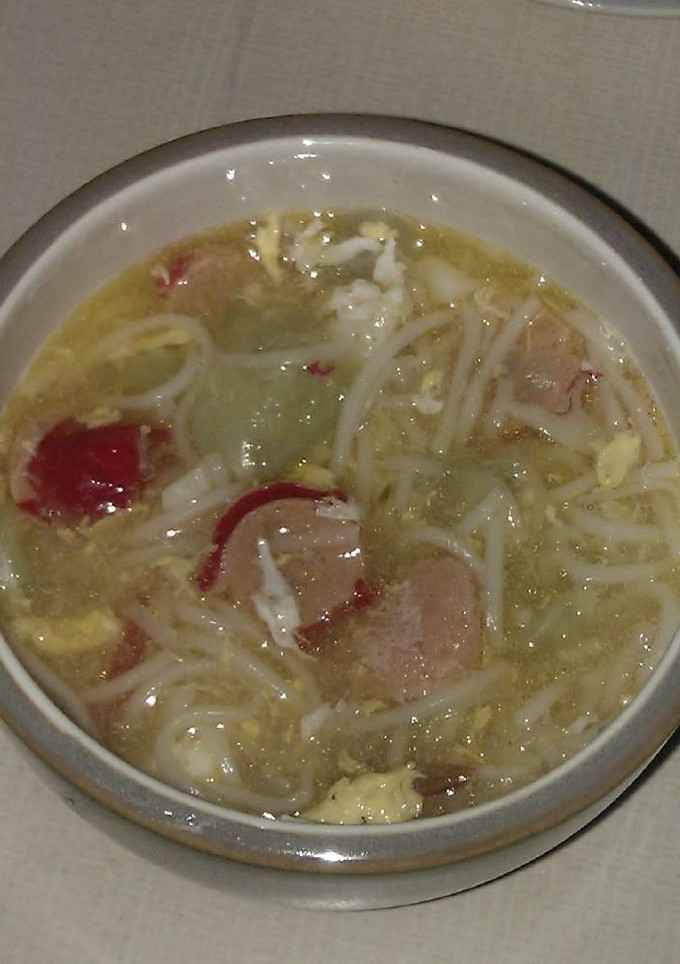 Foto resep Sop Oyong Mie Swa