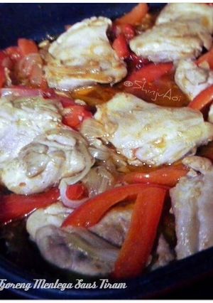 Foto resep Ayam Goreng Mentega Saus Tiram