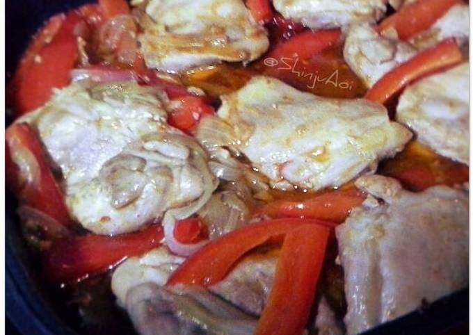 Ayam Goreng Mentega Saus Tiram