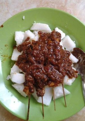 Foto resep Sate ayam sambal kacang