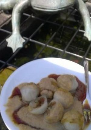 Foto resep Cilok isi abon pedas