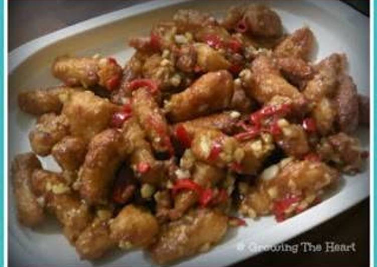 Dori Goreng Telur Asin