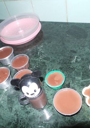 Foto resep Puding Coklat ala Hoka2 Bento