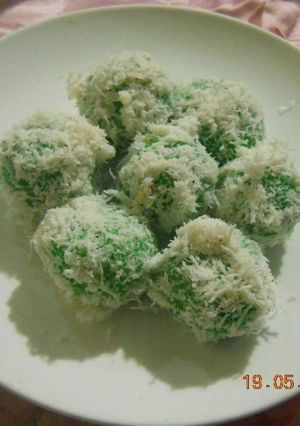 Foto resep Klepon kenyal(tanpa kapur sirih)
