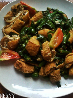 Foto resep Genjer & Tahu Pong Masak Belacan