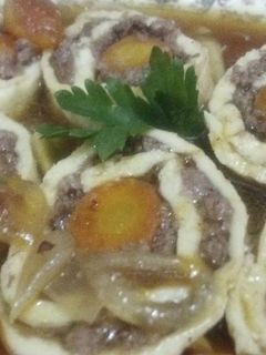 Foto resep Rollade Daging Sapi Kuah Semur