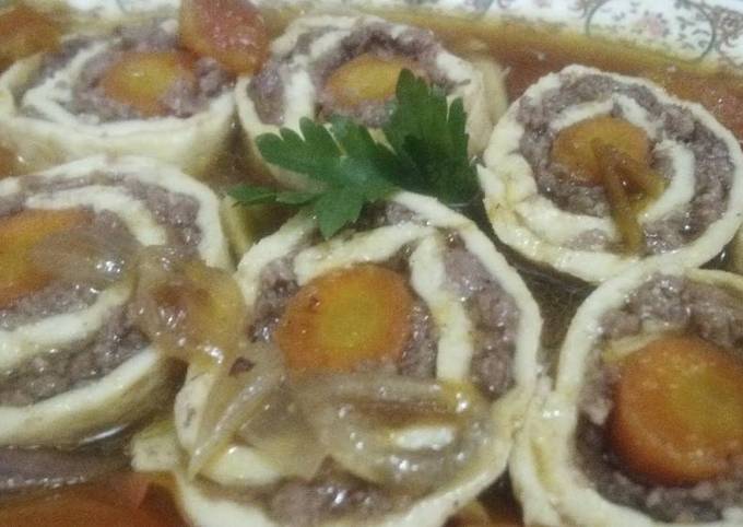 Rollade Daging Sapi Kuah Semur