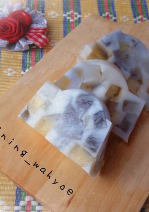 Foto resep puding jelly susu