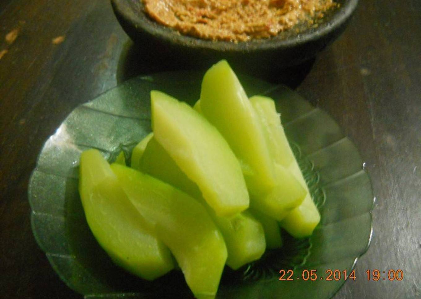 labu siam rebus