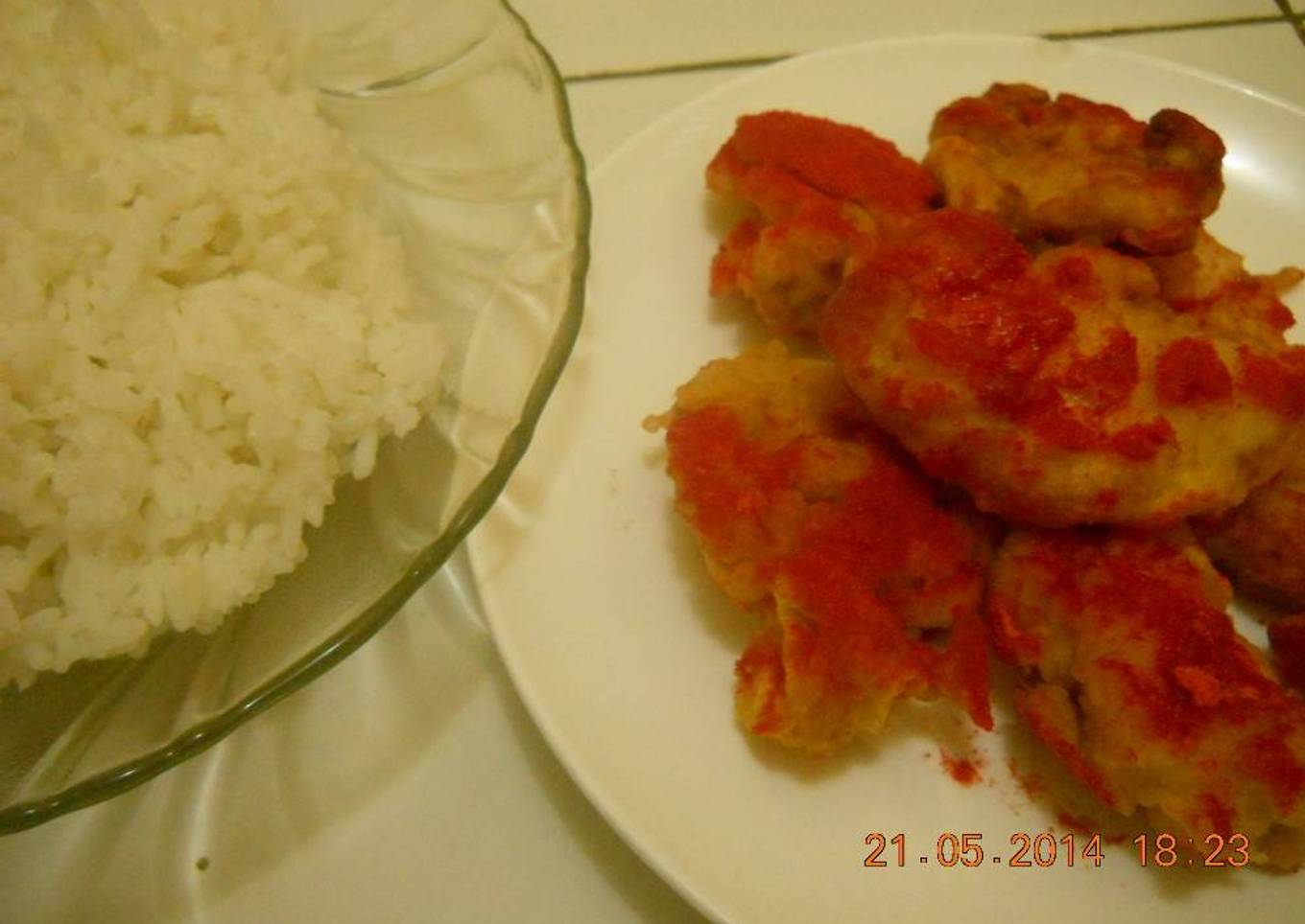 ayam goreng tepung balado
