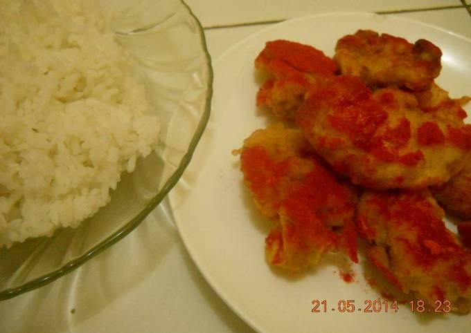 ayam goreng tepung balado