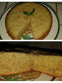Foto resep cake pisang magic com