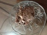 Ice cream chocolate homemade