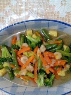 Foto resep capcay ala rya
