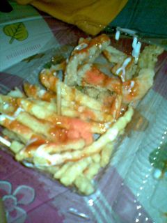 Foto resep Kentang Goreng dan Jamur Crispy Saos Mayo