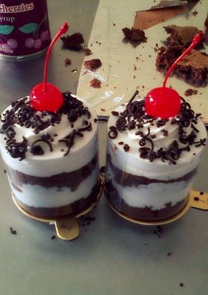 Foto resep Black Forest Mika