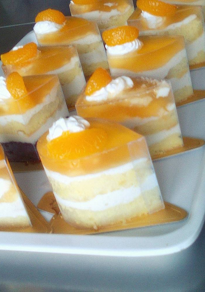 Foto resep Mandarin Surprise Cheesecake