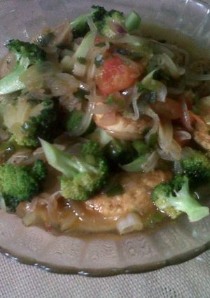 Foto resep Mis Broto (Tumis Brokoli Tofu)