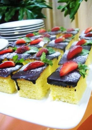 Foto resep Cake balut Coklat Bersalju