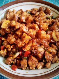 Foto resep Kering Tempe "basah"