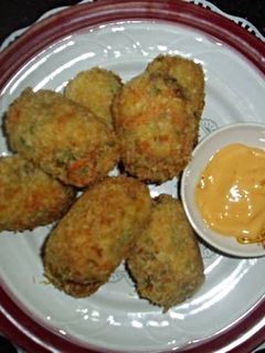 Foto resep Kroket Mie Pedas