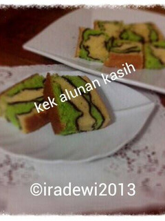 Foto resep Topo Map Love Cake (Kek Alunan Kasih)