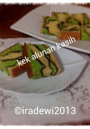 Foto resep Topo Map Love Cake (Kek Alunan Kasih)