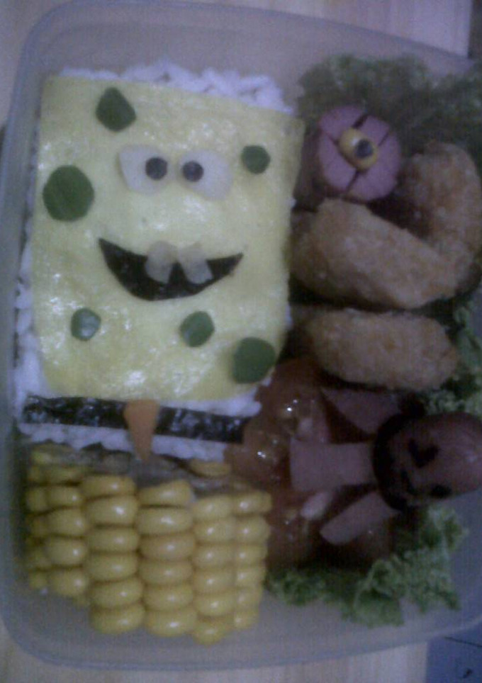Foto resep "Sponge Bob" - gurita