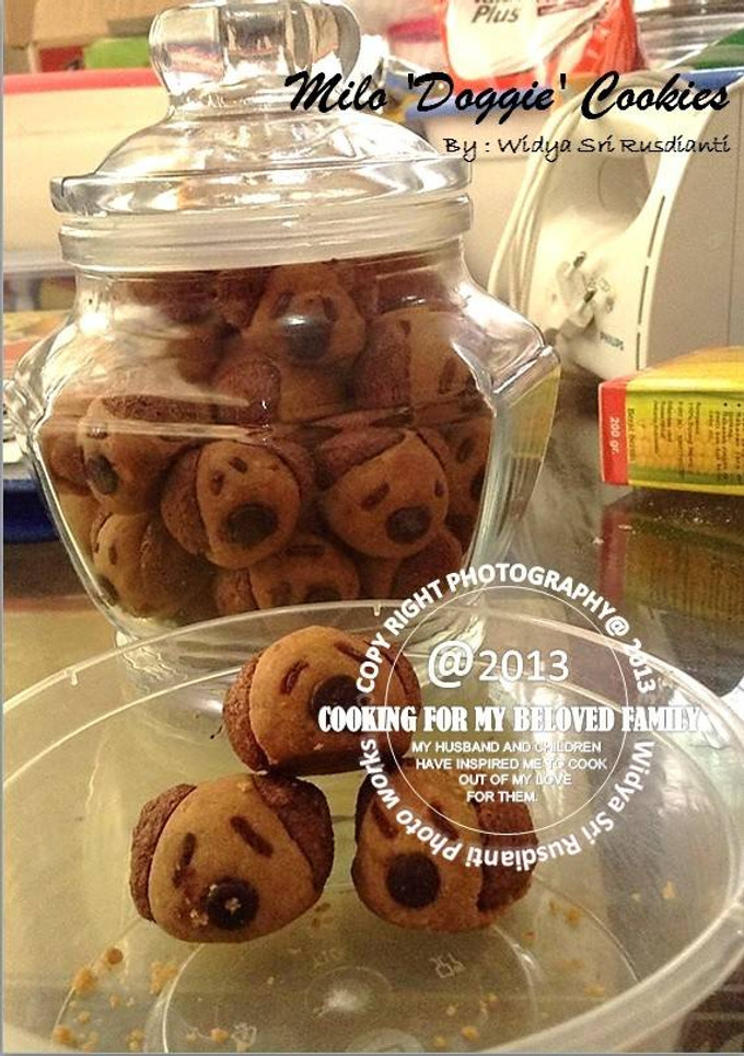 Foto resep MILO 'doggie' COOKIES