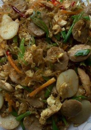 Foto resep soun goreng warna warni