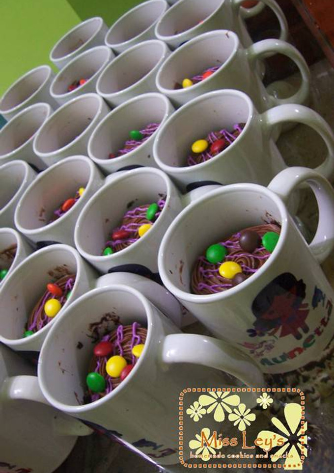 Foto resep Cheesy Brownies - in a mug