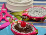 Dragon Fruit Chocolate Mousse
