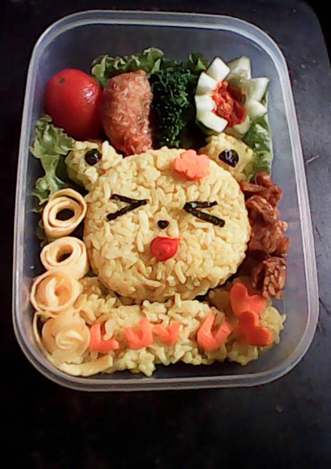 Foto resep Luv2 Bear Bento