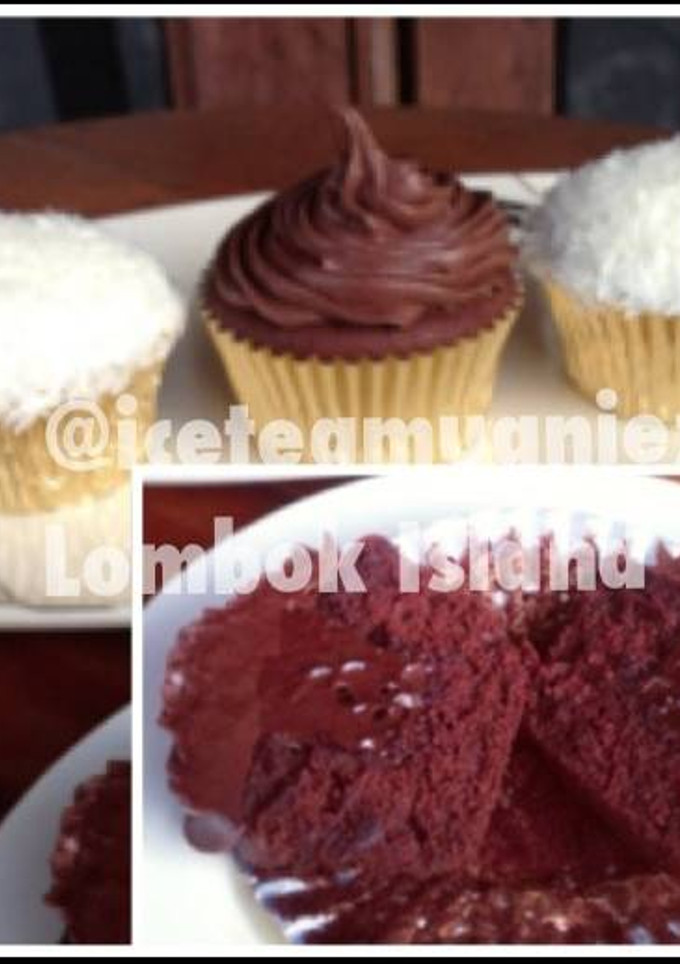 Foto resep Cupcake Cokelat ala DC Cupcake
