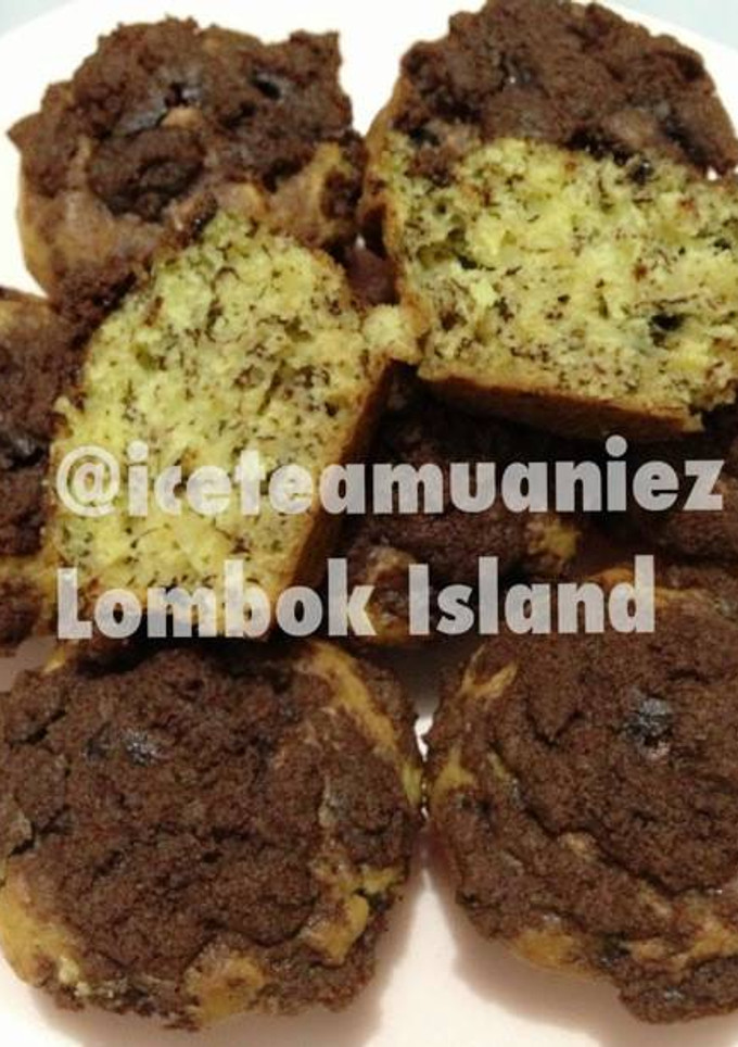 Foto resep Banana Chocolate Streusel Muffin
