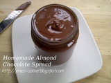 Homemade Almond chocolate Spread