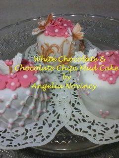 Foto resep White Chocolate & Apricot Mud Cake (with Homemade Fondant)