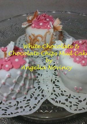 Foto resep White Chocolate & Apricot Mud Cake (with Homemade Fondant)