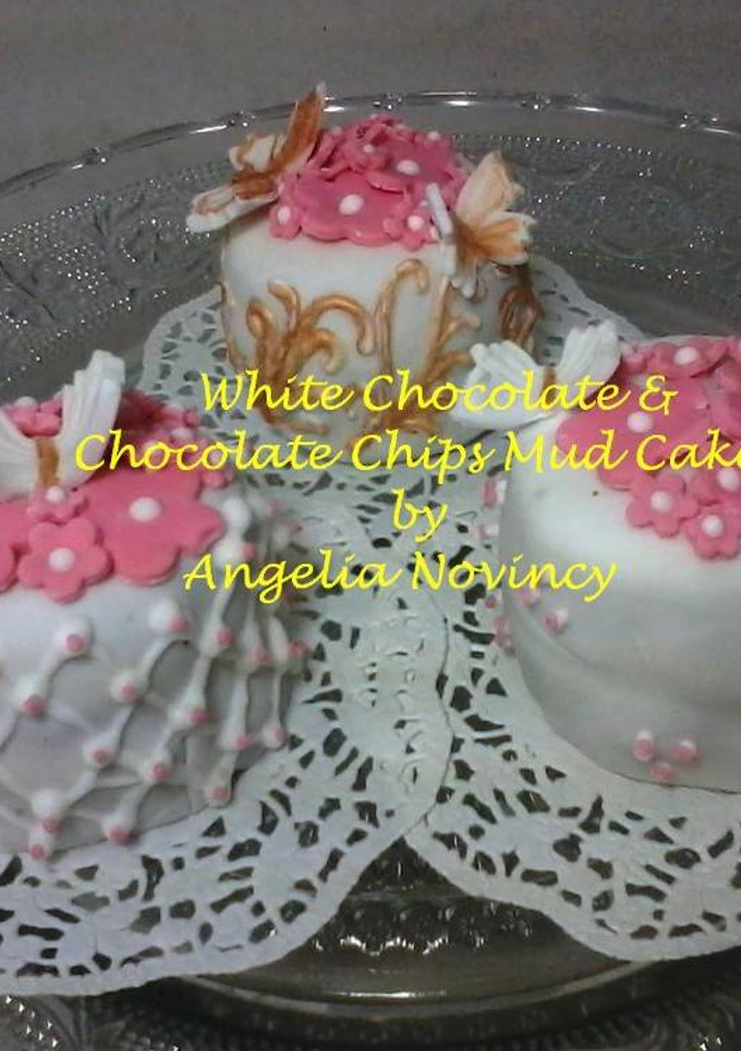 Foto resep White Chocolate & Apricot Mud Cake (with Homemade Fondant)