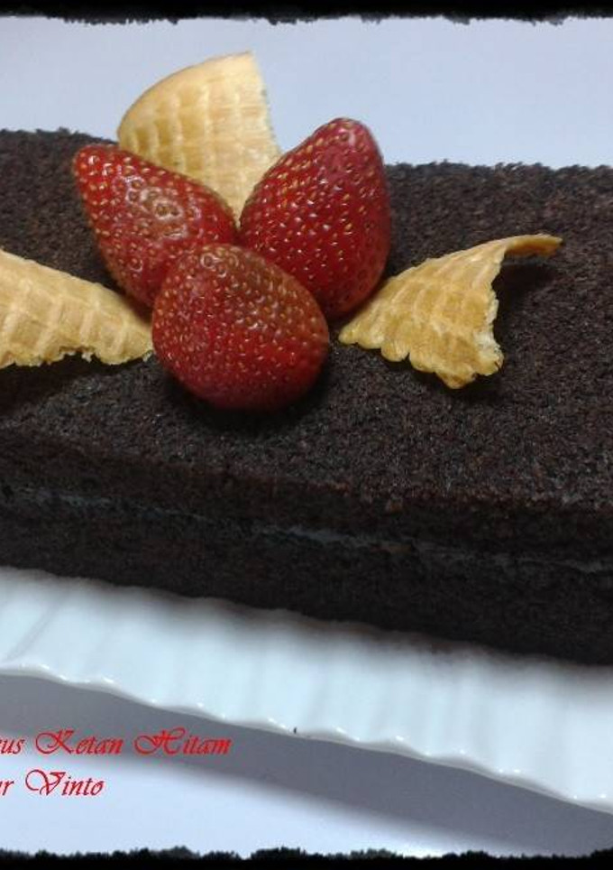 Foto resep Bronketem alias Brownies Kukus Ketan Itemtam