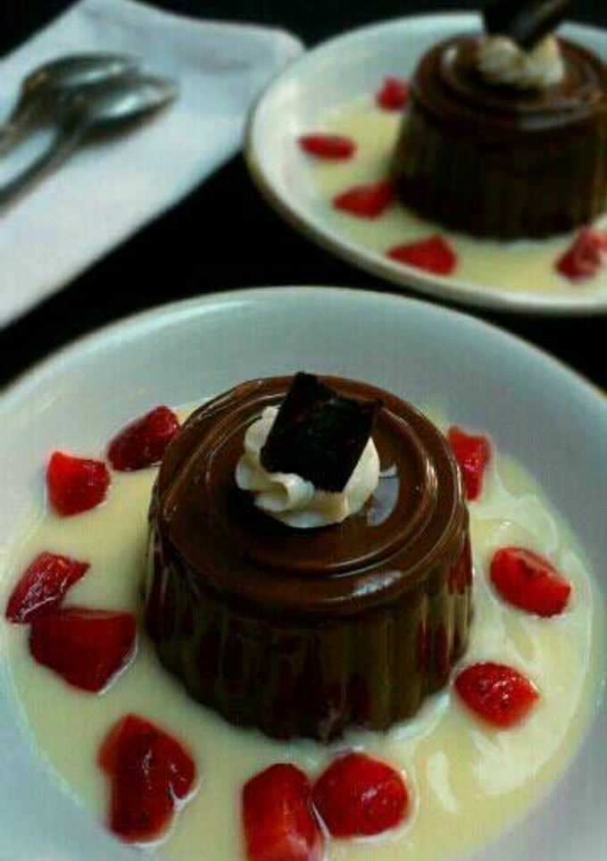 Foto resep Puding Cokelat