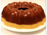 Puding Cokelat Kacang Lapis Moka