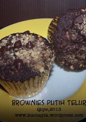 Foto resep Brownie Putel in Cups
