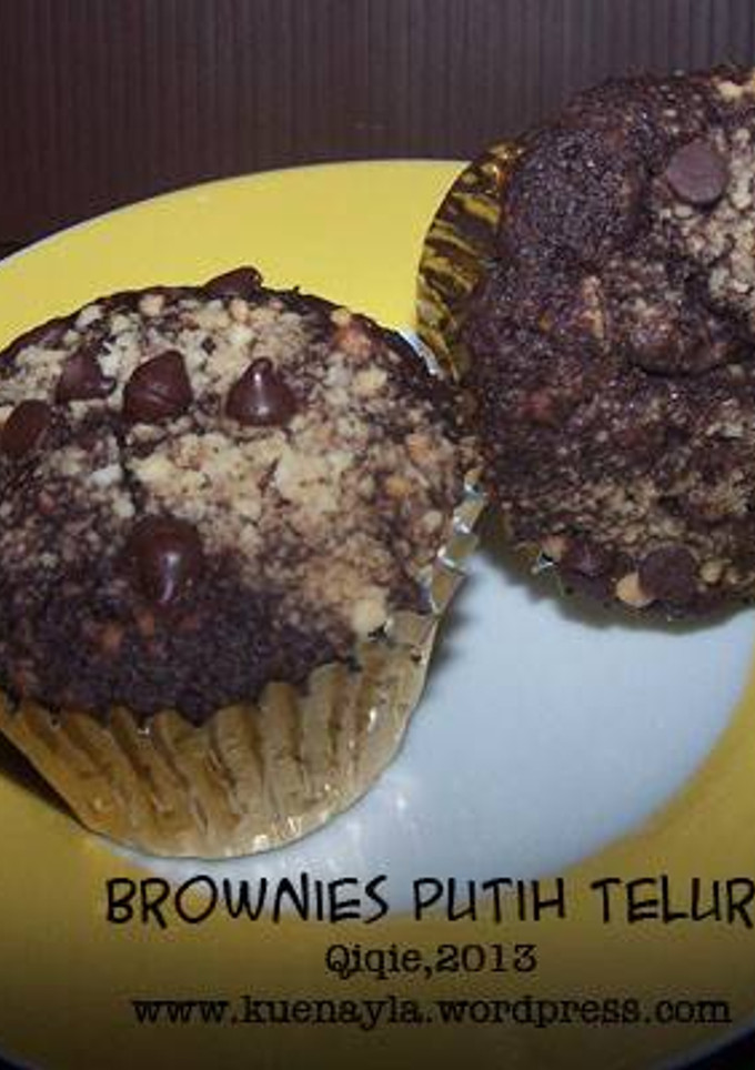 Foto resep Brownie Putel in Cups