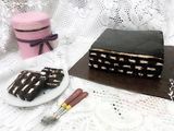 Russian Black N White Chocolate Cake